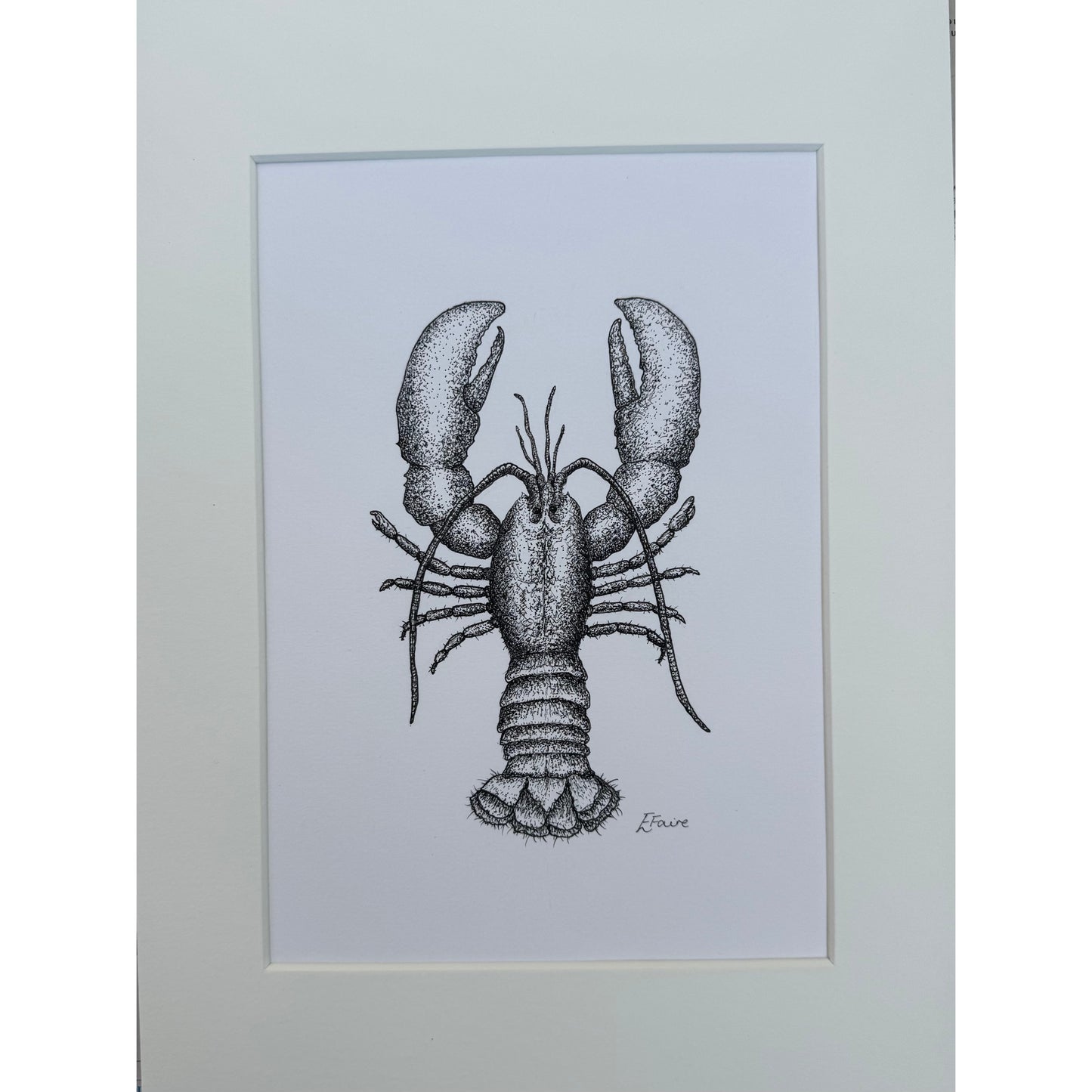 Lobster Original Framed